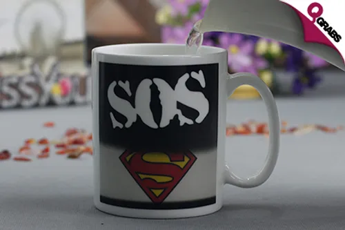 From QR19 Add Some Power to Your Morning with a Color Changing SuperMan Coffee Mug! (Up to QR78 Value)